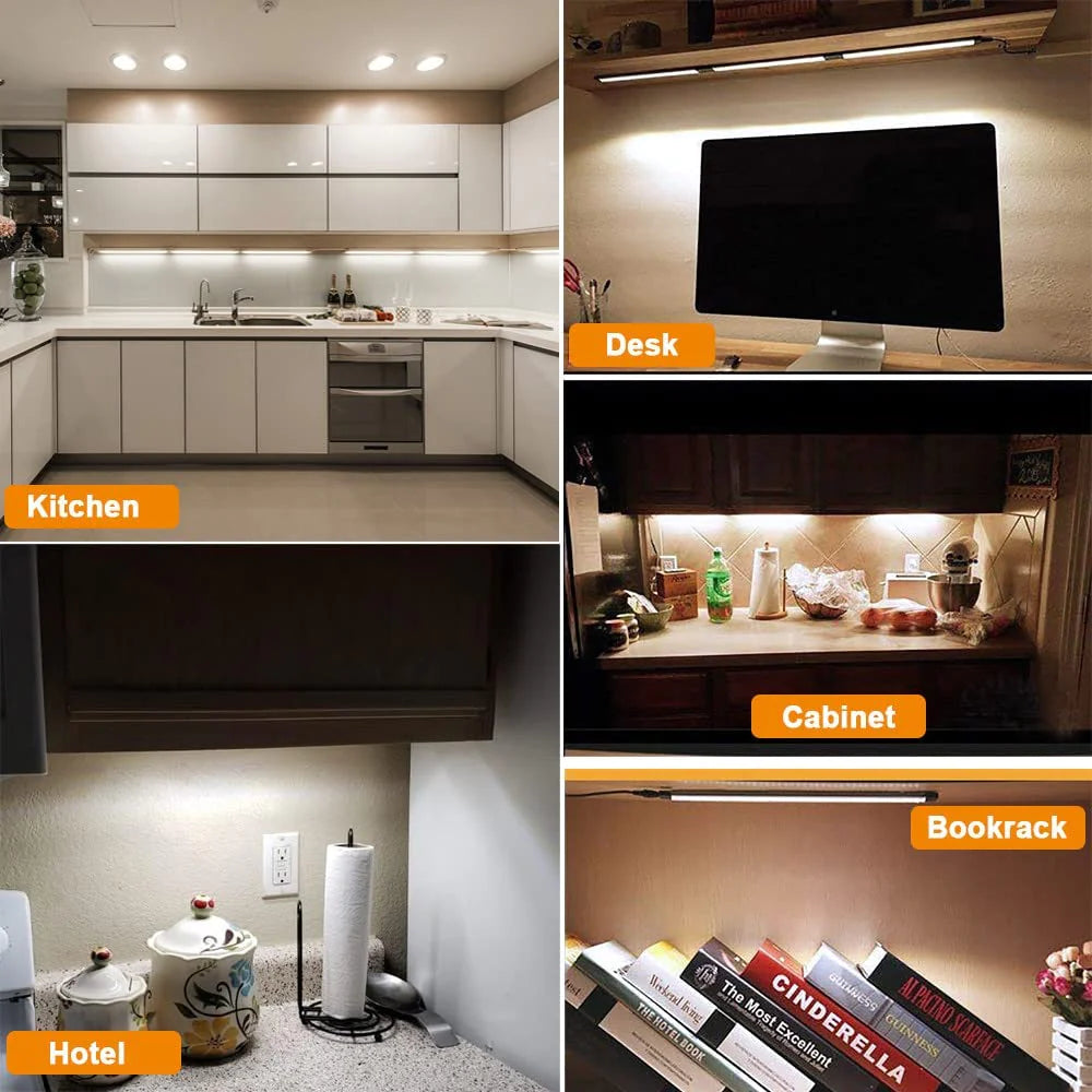 12 inch Under Cabinet LED Light Bar Kit 5000K Daylight