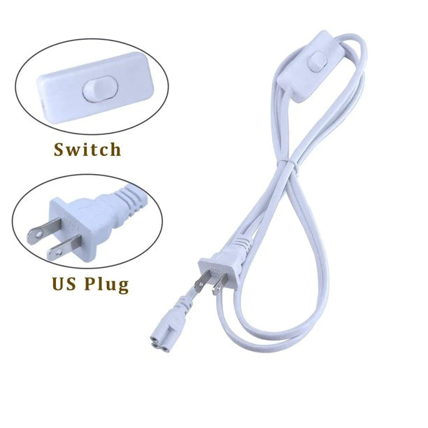 4-Pack 6FT Extension Cords for T5 T8