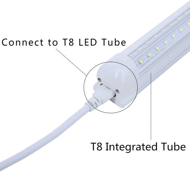 4-Pack 6FT Extension Cords for T5 T8