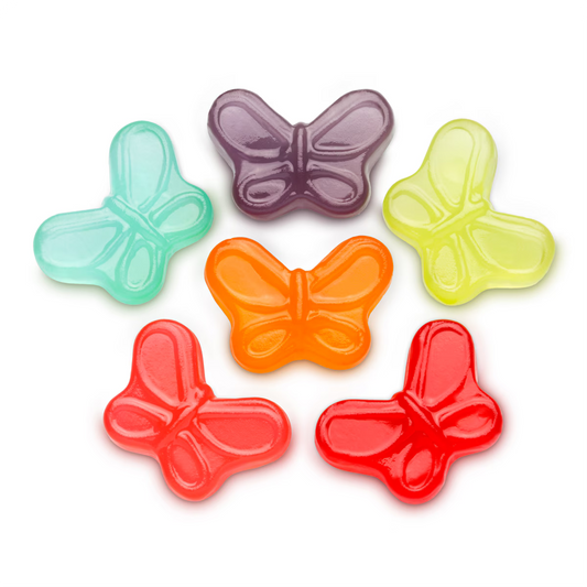 Mini Gummi Butterflies, 3.5oz Bag