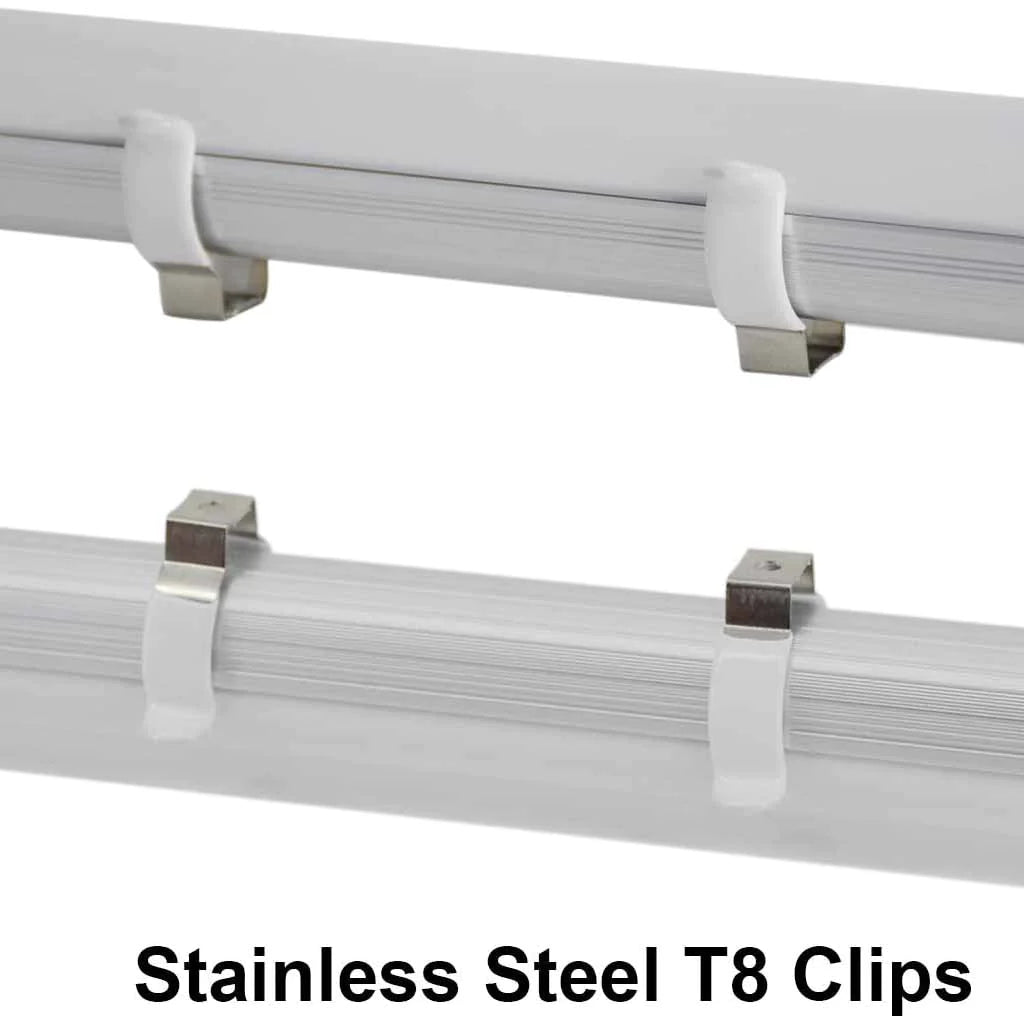 JESLED U Clips for T8 Lights