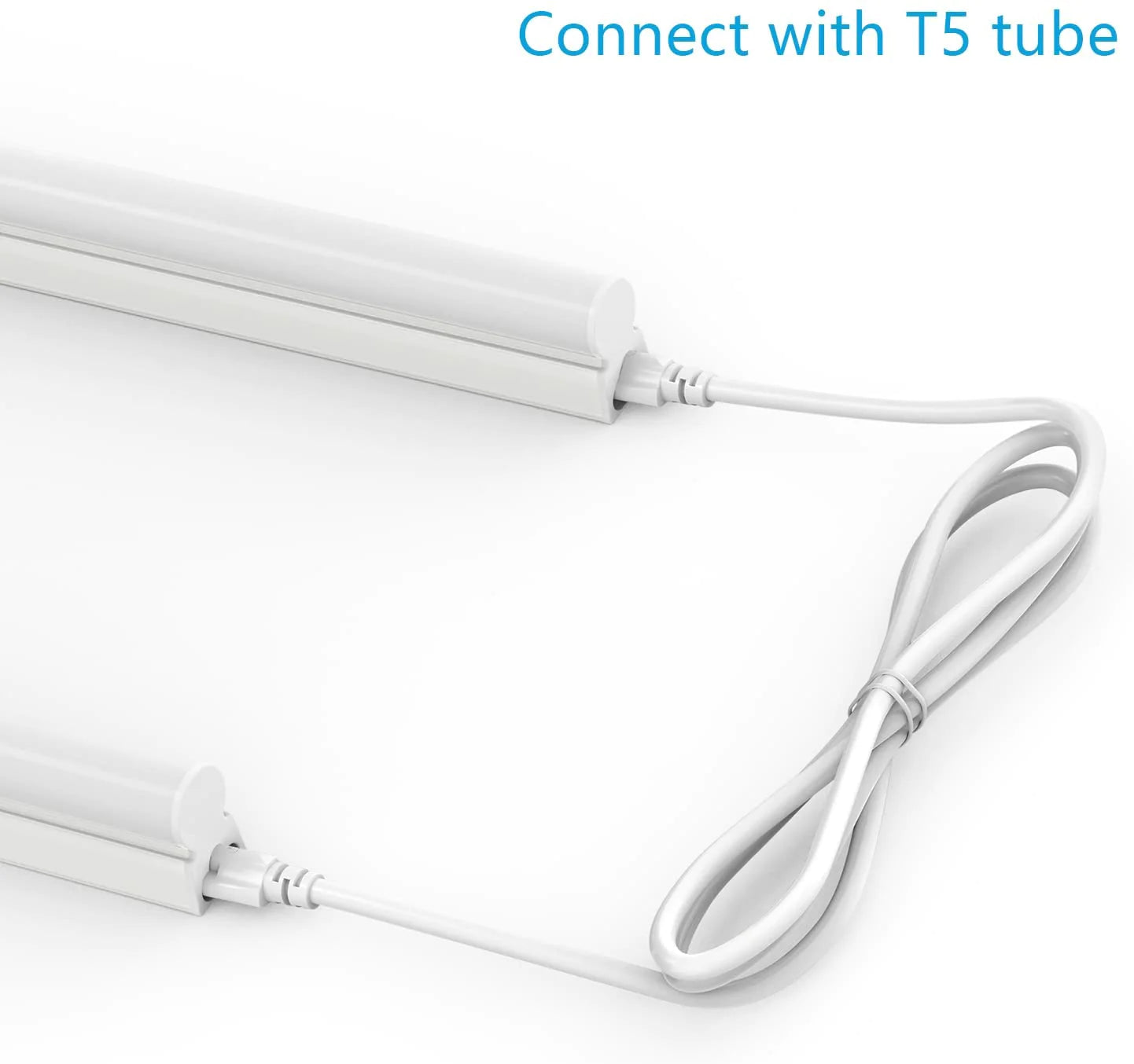 JESLED T5 T8 Wire Cord Connectors for Integrated LED Lights