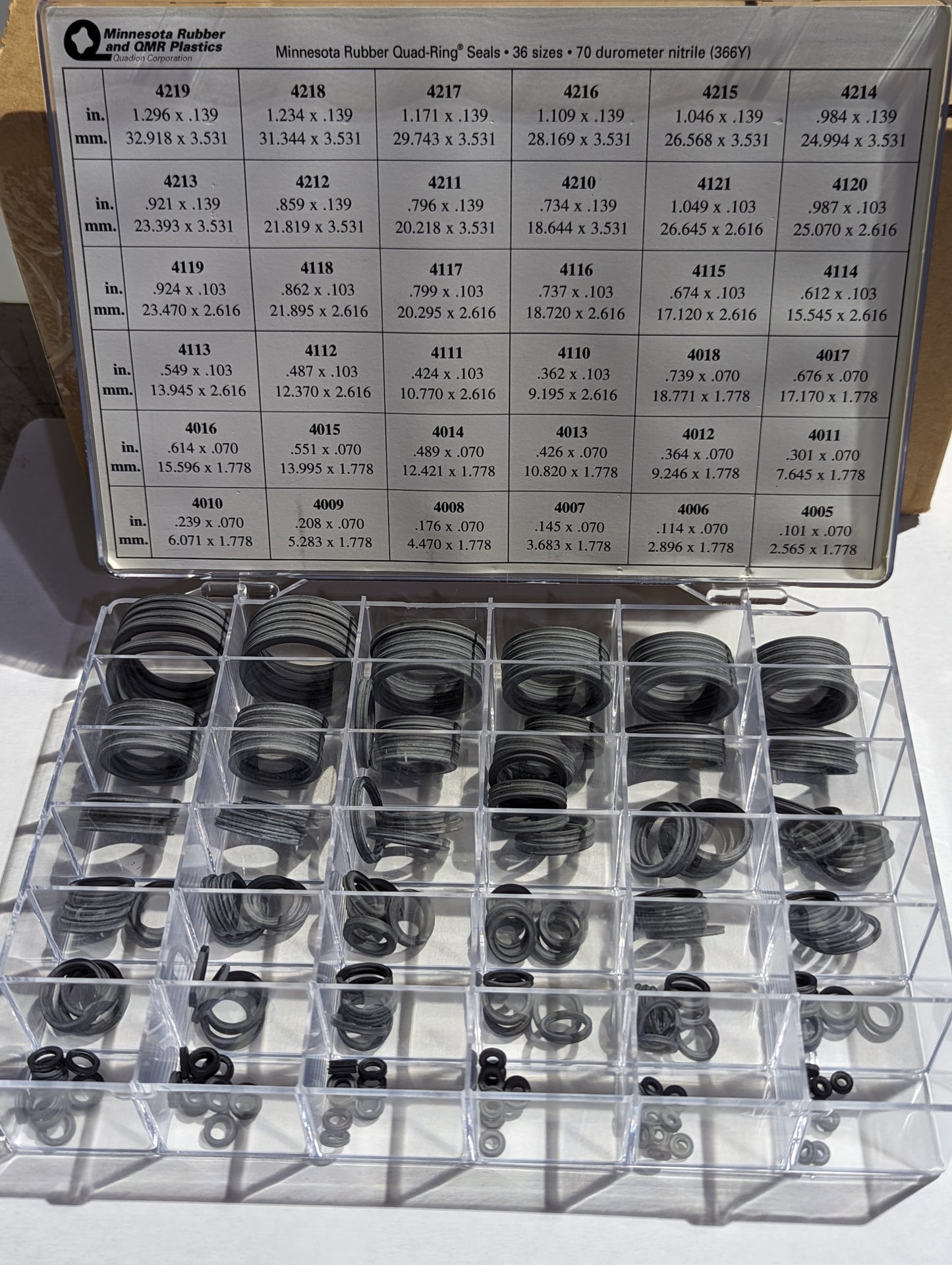 Minnesota Rubber Quad-Ring Kit 36-226