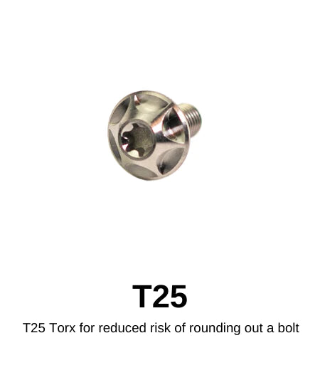 TITANIUM CAGE BOLTS (PACK OF 4)