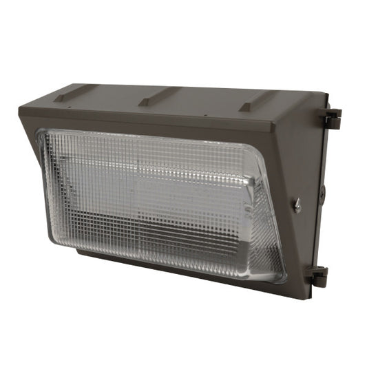 15 in. 76W Daylight (5000K) LED Bronze Outdoor Wall-Pack Security Light