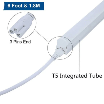 4-Pack 6FT Extension Cords for T5 T8
