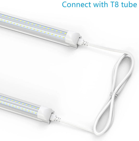 JESLED T5 T8 Wire Cord Connectors for Integrated LED Lights