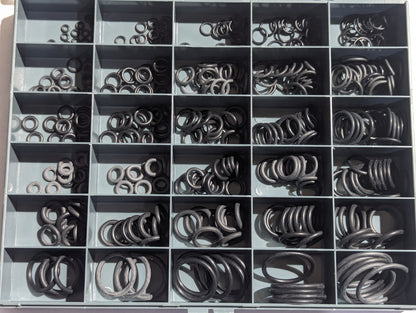 O-Ring Kit Box C - 30 sizes 425 pieces Shore 70