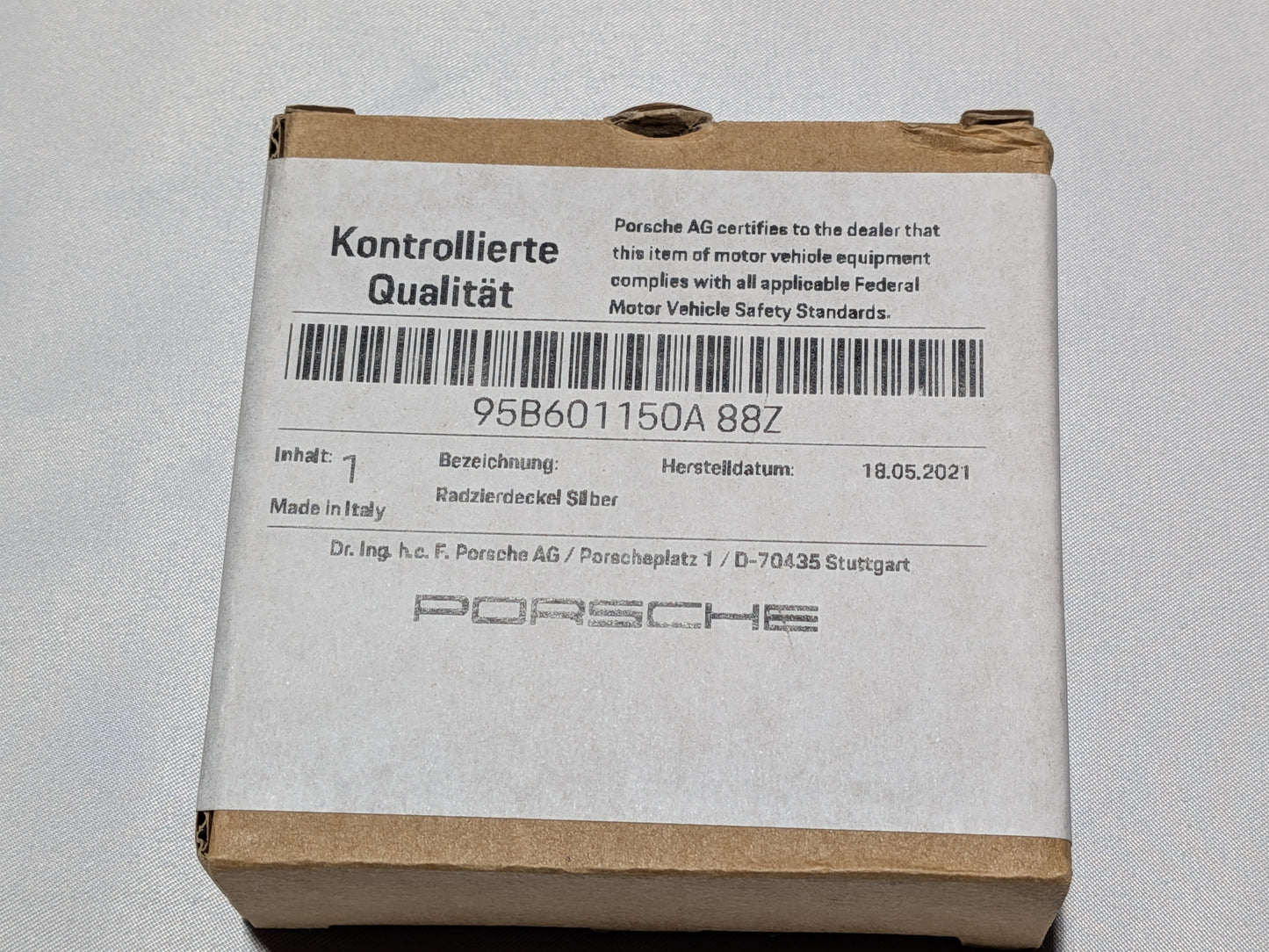 Porsche Wheel Trim - Center Cap