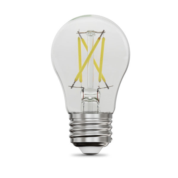 Feit Electric 8.5W (75W Replacement) A15 Shape (E26 Base)  Dimmable Bulb (2 Pack)