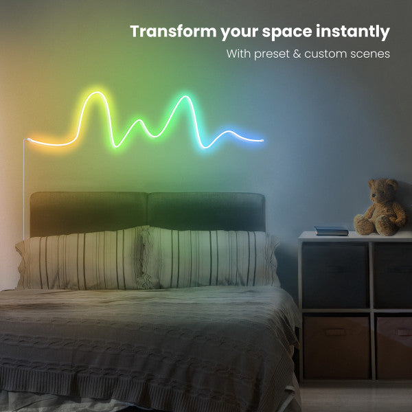 Feit Electric 10 ft. Smart Color Neon Flex Rope Light